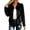 Black, variant on QIYAGBSA Jacket for Women Soft Turn Down Lapel Collar Button Down Long Sleeve Fall Winter Casual Outerwear Lightweight Warm Layer with Chest Pockets (Pink, S)