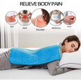 thumbnail image 2 of JKMAX Heating Pad for Back Pain Relief with Auto Shut-Off  10 Heat Settings  Grey Pads Cramps LED Controller  Moist and Dry Therapy Neck  Shoulder  Machine-Washable  12" x 24", 2 of 8