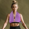 thumbnail image 4 of CTIRCHIU Sweat Absorbent Towel Purple Fiber Quick-drying Towel for Golf 1Pcs, 4 of 8