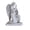 B, variant on Praying Guardian Angel Resin Statue, Ivory Angel Figurine Sculpture, Indoor Outdoor Religious Memorial Decor for Bedroom Desktop Patio Cemetery, Spiritual Collectible Gift