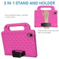 thumbnail image 3 of Dteck iPad mini 6th Generation Case, Kids Case for iPad mini 6 8.3 in 2021, Lightweight EVA Handle Stand Protective Cover with Crossbody Shoulder Strap For iPad mini 6th Gen,Rose, 3 of 4