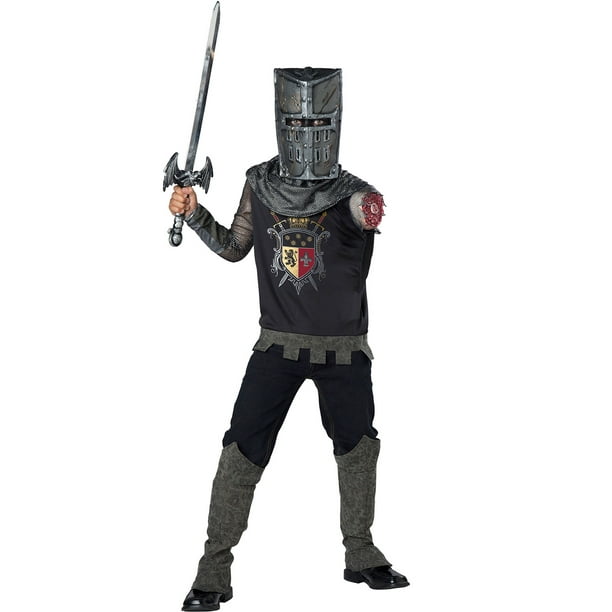 Boy's Black Knight Costume