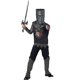 Boy's Black Knight Costume – image 1 sur 1