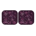 thumbnail image 7 of Haiem Snowflakes and Hearts Car Windshield Sun Shade (2 Pieces) Foldable Windshield Sun Shade Car Accessories for Truck SUV Pickup-Small, 7 of 7