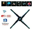 thumbnail image 2 of The New 3D WiFi Holographic Projector Built-in 8G Storage 45cm 4 Blade Rotating High-definition LED Advertising Projection ,Long-Lasting Performance, 2 of 7