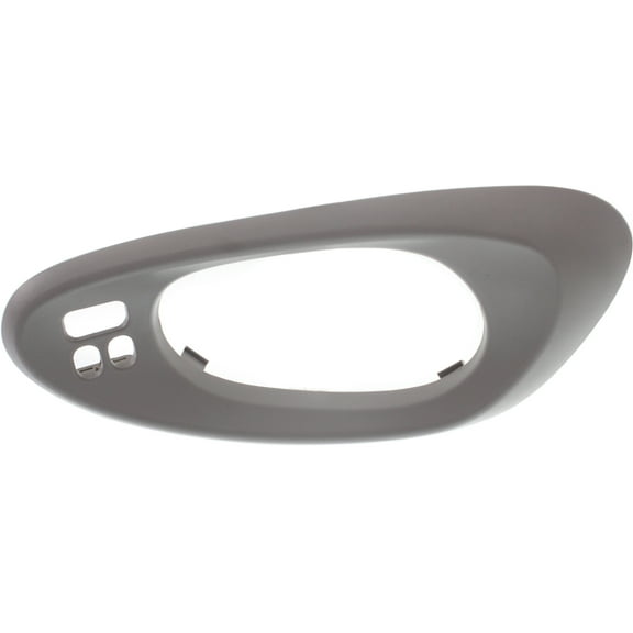 Replacement REPCV462168B Door Handle Trim Compatible with 2002 Chevrolet Trailblazer 2002 Chevrolet Trailblazer EXT Front, Driver Side Gray