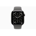 thumbnail image 4 of Apple Watch Series 11 [GPS + Cellular 42mm] Smartwatch with Natural Titanium Case with Stone Gray Sport Band - M/L, 4 of 8
