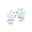 M for 15M to 3T-5 fingers blue, variant on Baby Chew Resistant Mittens Stop Hand Sucking Breathable Protective Gear Easy Wear Design for Newborns Infant