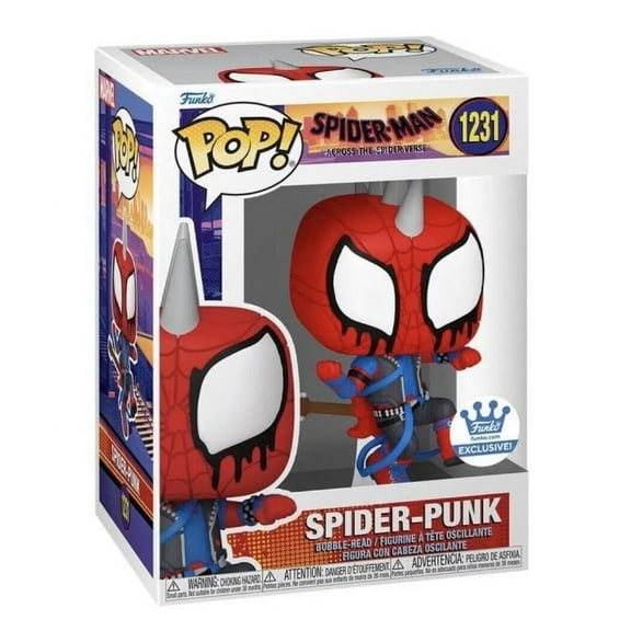 Funko Pop Spider-Man Across the Spider-Verse Spider-Punk Funko Exclusive 1231 Vinyl Figure