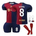 thumbnail image 1 of 2025 Barcelona Home #8 Pedri Soccer Jersey Kits, 1 of 3