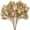 Golden, variant on 2/4PCS Artificial Golden Leaves Plants for Christmas Decoration, Fake Berry Plant Faux Shrubs Grass Leaf Indoor Outdoor DIY Planter Vase Filler Home Garden Wedding Xmas Decor