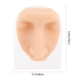 thumbnail image 3 of MasteelfCA Modèle de Pratique de Perçage Modèle de Visage en Silicone Moule de Pratique de Perçage de Nez, 3 of 8