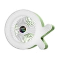 thumbnail image 2 of weibbin Desktop Charging Fan with Colorful Marquee Light Table Fan for Home Dormitory USB Circulating Fan Night Light 6.73x8.43 in, 2 of 9