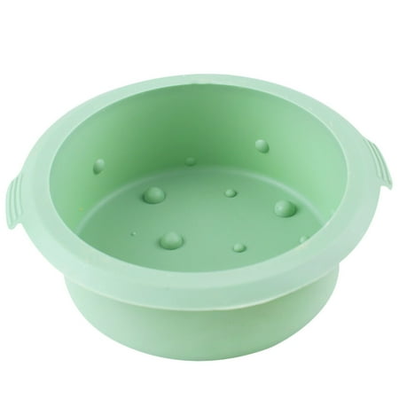 

NUOLUX Cheese Cake Mold Silicone Baking Mold Decorative Mousse Chocolate Mould for Cake Making (Light Green)