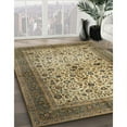 thumbnail image 3 of Ahgly Company Machine Washable Indoor Square Traditional Red Brown Area Rugs, 8' Square, 3 of 7