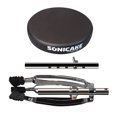 thumbnail image 2 of SONICAKE Tabouret Tambour Réglable Pliable avec Siège Rembourré Antidérapant Noir, 2 of 7