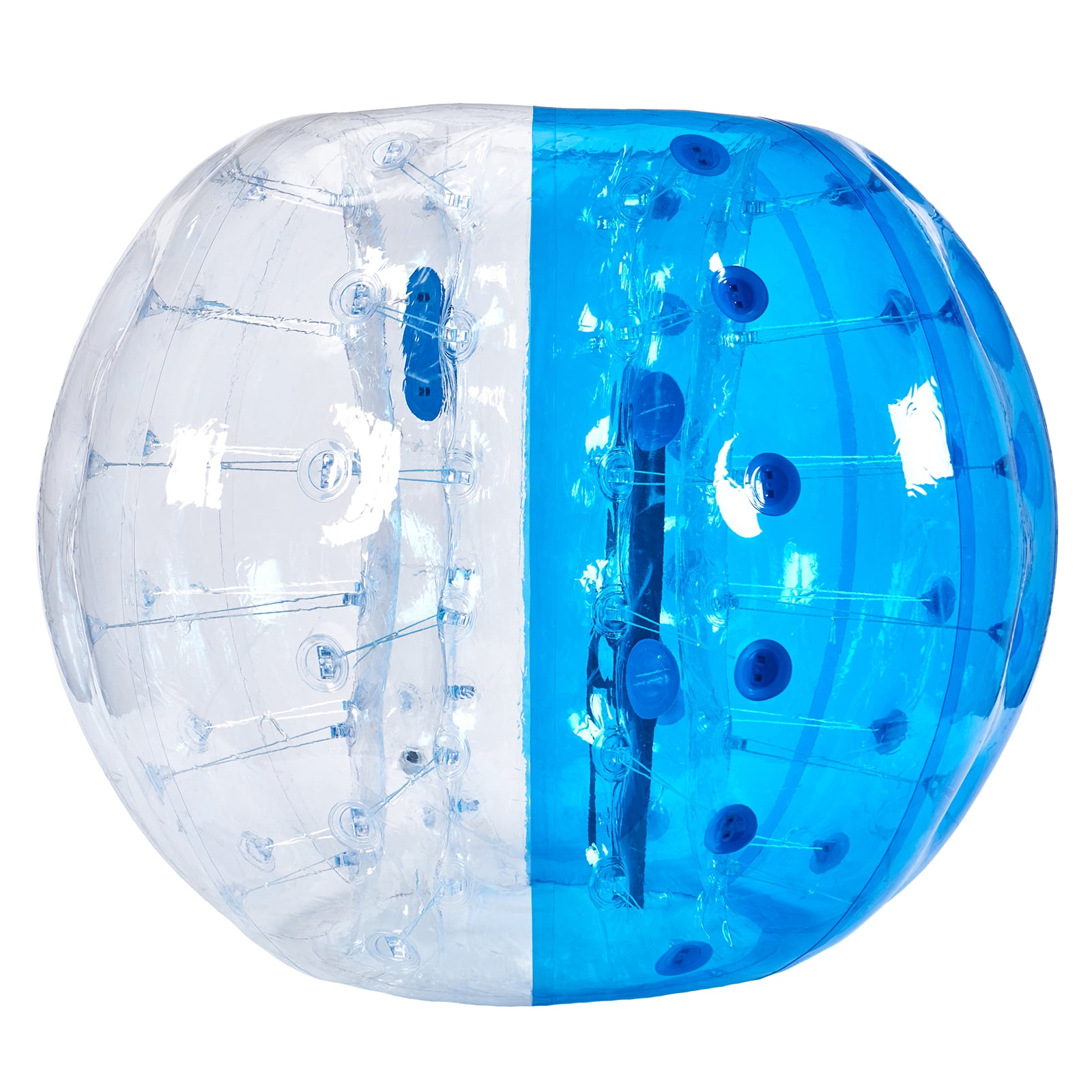 KFFKFF Blow-up Bumper Sphere Single Pack, 5FT/1.5M Dimension for Adolescents & Grown-ups, 0.8mm PVC Thickness Human-Sized Hamster Orb for Outside Group Recreational Activity