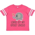 thumbnail image 3 of Inktastic My Great Uncle Loves Me Boys or Girls Toddler T-Shirt, 3 of 5