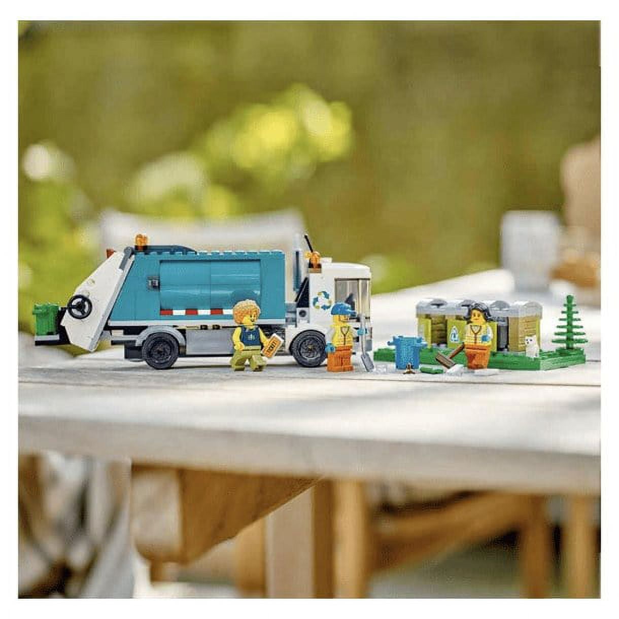 LEGO, City Recycling Truck, 60386, 261 Pieces with Recycling