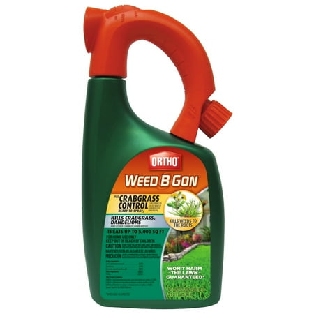 Ortho Weed B Gon MAX Plus Crabgrass Control Weed Killer for Lawns Ready-To-Spray, 32 (Best Weed Pipes For Sale)