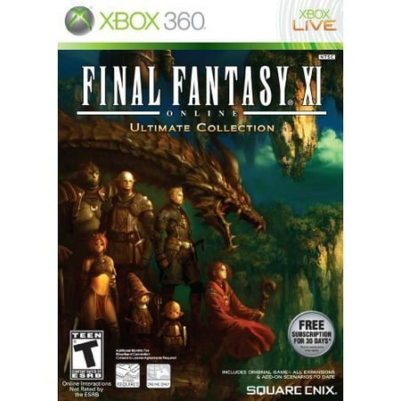 Final Fantasy XI Online: Ultimate Collection - Xbox (Best Xbox 360 Final Fantasy Game)