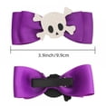 thumbnail image 3 of 3-pack Girl Children's Hair Dress Up Hairpin Halloween Cartoon Hair Clip Funny Headwear Skull Pumpkin, 3 of 8