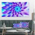 thumbnail image 1 of Exotic Blue Flower Petals - Floral Canvas Art Print, 1 of 3