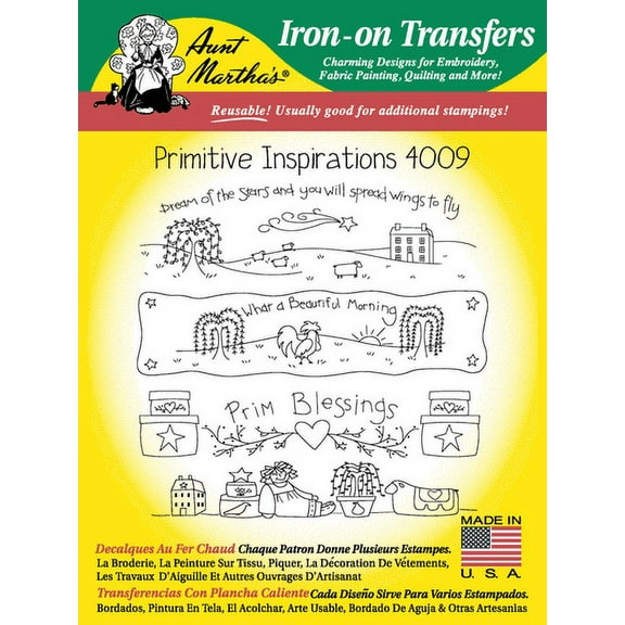 Aunt Martha's #4009 Primitive Inspirations