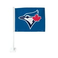 thumbnail image 1 of The Sports Vault Toronto Blue Jays 1-Sided Car Flag, 1 of 1