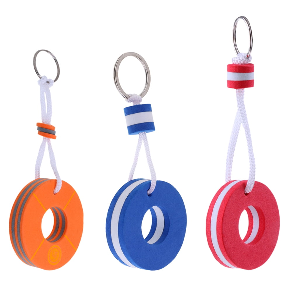 Funny Novelty Floating Boating Keychain Sailing Fishing Key Chain Float Fobs 