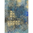 thumbnail image 3 of Haynes, Smith 11x14 Black Modern Framed Museum Art Print Titled - Ornate Azul C2, 3 of 5
