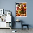 thumbnail image 7 of Diamond Art Kits for Adults - 5d Burger Tower Feast Ice Cream Diamond Painting for Adults, Diamond Art for Adults Beginners, Diamond Painting Kits for Adults for Home Wall Decor, 7 of 7