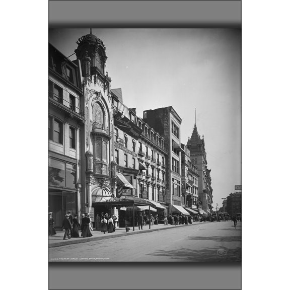 24"x36" Gallery Poster, 1906 TremontSt Boston USA byDetroitPublishingCo LC