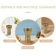 thumbnail image 3 of WEUVEB Vaso Metálico Dorado Para Bebidas Café Cerveza Y Refrescos Uso En Casa, 3 of 6