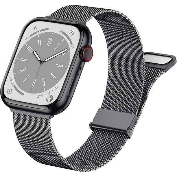 Yanonmyfd Correas Compatible con Apple Watch Correa 40mm 38mm 41mm 42mm 44mm 45mm 46mm 49mm, Clásica Correa de Metal de Acero Inoxidable para iWatch SE Series 11 10 9 8 7 6 5 4 Ultra 3 2 1