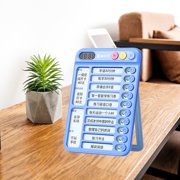 Chores Chart for Kids Portable Daily Checklist Board Self-discipline Chores Chart Adults Schedule Reminder Board