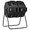Black, variant on WYDK Composting Bins 43 Gallon Outdoor Tumbling Compost Bin Compost Tumbler Bucket Trash Can w/Dual Chamber Sliding Doors for Garden Patio,Orange Door