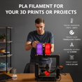 thumbnail image 5 of WYZworks PLA 1.75mm TRANSLUCENT RED Premium Thermoplastic Polylactic Acid 3D Printer Filament - Dimensional Accuracy +/- 0.05mm 1kg/2.2lb + Multiple Color Options Available, 5 of 8