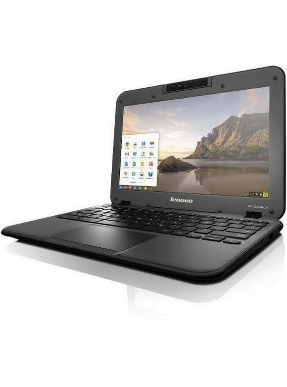 Lenovo Chromebook N21 11.6" Laptop, Intel Celeron N2840, 4GB RAM, 16GB SSD, Chrome OS, Black