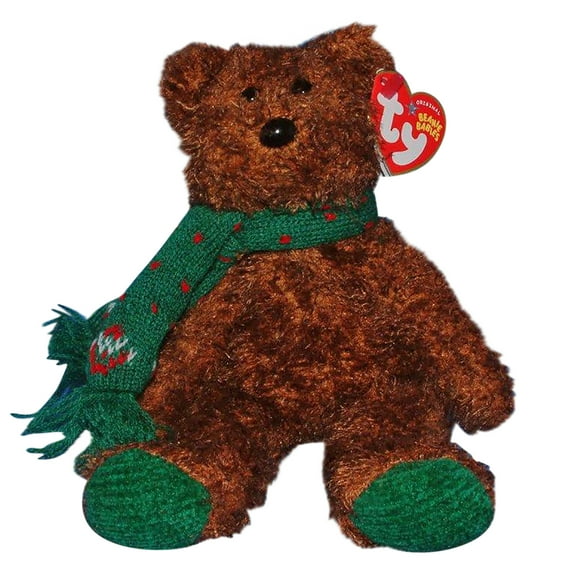 Ty Beanie Babies Season's Greetings the Bear Cozy Holiday Plush Exclusive 2005