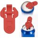 thumbnail image 3 of 10pcs Bottle Opener Camping Tools Can Be Sealed Kitchen Tools(red)for Can Can Tab Cover Soda Can Opener Tool, 3 of 5