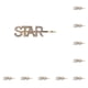 thumbnail image 1 of Sonducket Alfileres de aleación Encantador Exquisito Portátil Hermoso Clip para la cabeza Premium Encantador Delicado Diamante de imitación ESTRELLA 10piezas, 1 of 6