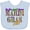 AE-Light Blue, variant on Inktastic Mardi Gras Let the Good Times Roll Boys or Girls Baby Bib