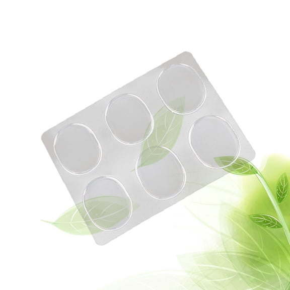 SOPOTUTU Silicone High Heel Anti-Friction Pads 6 Pack Blister Prevention Cushions for Comfortable Footwear