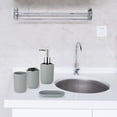 thumbnail image 2 of Juego completo de accesorios de baño, dispensador de jabón líquido de primera calidad que ofrece un funcionamiento suave, diseño elegante que realza cualquier baño, duradero y fácil de limpiar,, 2 of 6