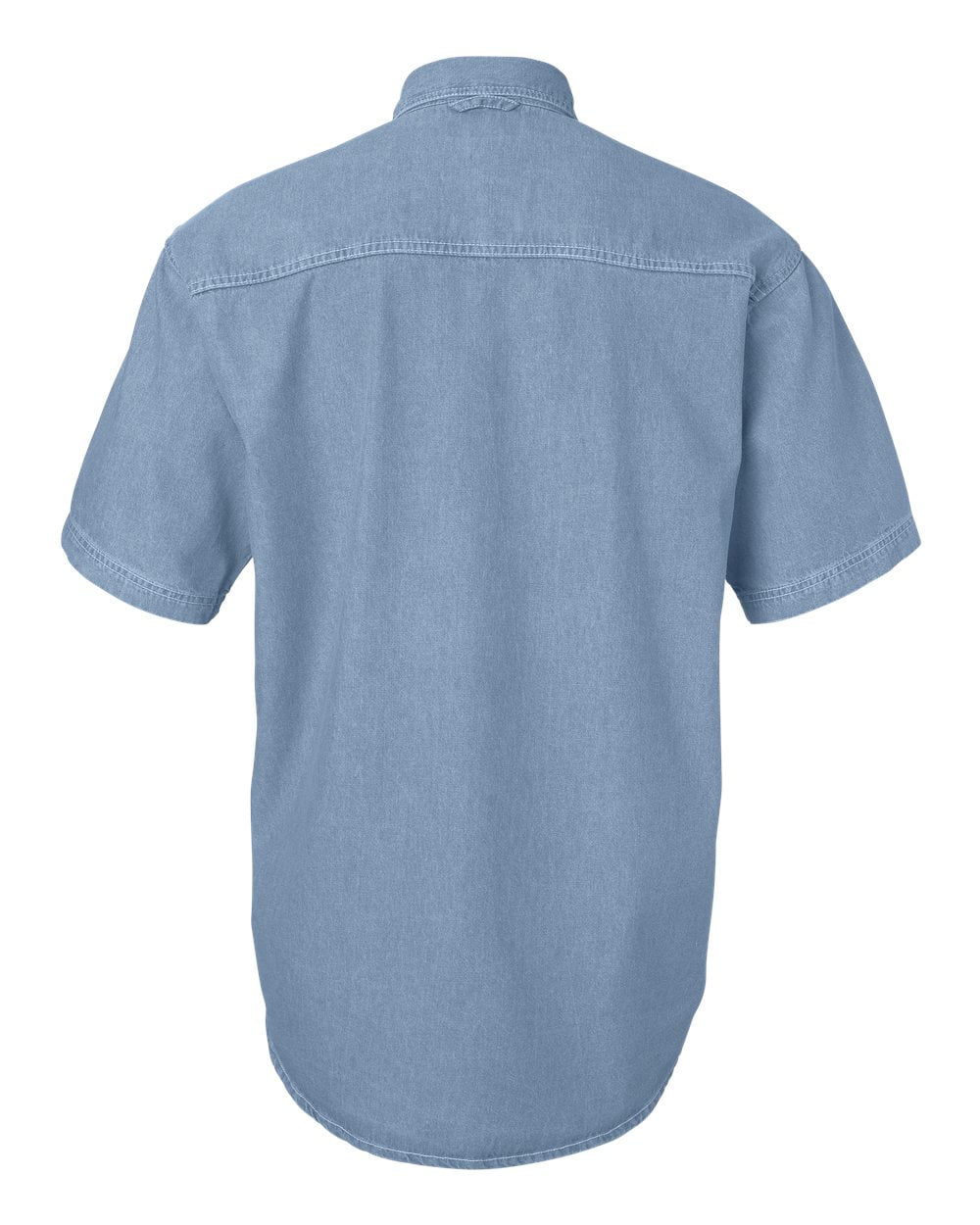 Sierra Pacific Short Sleeve Denim Shirt Walmart