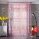 thumbnail image 5 of Panel de cortinas transparentes de gasa para ventana con estampado floral para dormitorio, sala de estar y balcón, 5 of 13