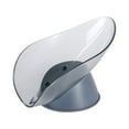 thumbnail image 2 of facefd 1/2/3/5 TureClos Storage Box Sucking Container Leaf-shaped Draining Organizer for Kitchen Bathroom Blue 1 Pc, 2 of 6