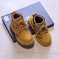 thumbnail image 5 of Botas Martin para niños, botas cortas de moda para niñas, botas amarillas, botas transpirables para niños, 5 of 5
