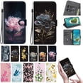 thumbnail image 2 of Fashion Printed Pattern Case with Kickstand for iPhone 11 12 13 14 Pro Max, iPhone 14 Plus, iPhone 6 7 8, Shockproof Protective Phone Cover with Stand, 2 of 16